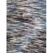 Polyester Spandex Dty Brossed Yarn Dyed Tissu Tissu